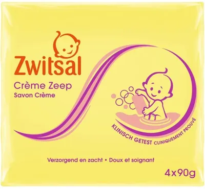 Zwitsal Zeep 4-pak 360 Gram Zwitsal Zeep 4-pak 360 Gram