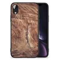 Apple iPhone XR Houten Print Telefoonhoesje Tree Trunk - thumbnail