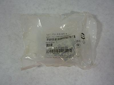 HARTING 09330062601 Pin-inzetstuk Han® E 6 + PE Schroeven 1 stuk(s) Piece