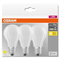 OSRAM HOMELIGHTING 4058075592490 LED-lamp Energielabel D (A - G) E27 Peer 7.5 W = 75 W Warmwit (Ø x l) 60 mm x 105 mm 3 stuk(s) - thumbnail