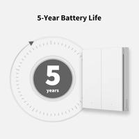 Aqara Draadloze wandschakelaar WRS-R02 Wit Apple HomeKit - thumbnail