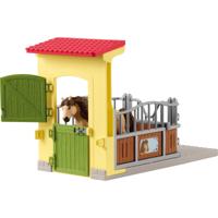 schleich ponystal met IJslanderhengst 42609 - thumbnail