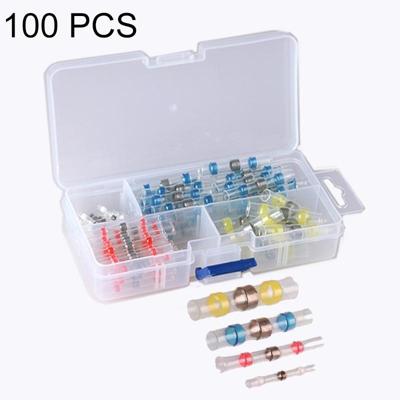100 stuks / Box professionele waterbestendig soldeer Ring warmte-KRIMPBARE buis 100 stuks / Box professionele waterbestendig soldeer Ring warmte-KRIMPBARE buis