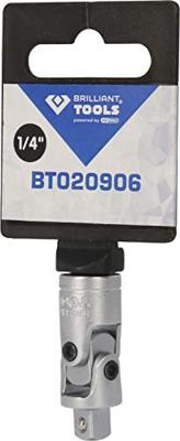 Brilliant Tools BT020906 BT020906 Universeel gewricht Aandrijving 1/4 (6.3 mm) 40 mm 1 stuk(s) Brilliant Tools BT020906 BT020906 Universeel gewricht Aandrijving 1/4 (6.3 mm) 40 mm 1 stuk(s)