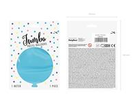 Mega Ballon Pastel Lichtblauw - 1m - thumbnail