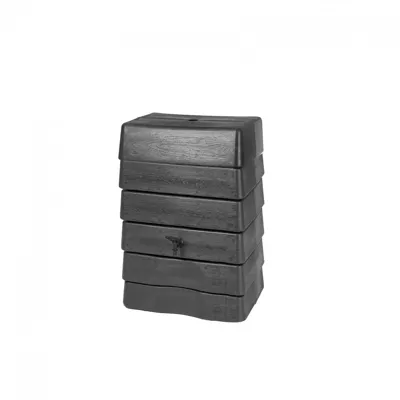 Nature Regenton Muurtank 168 l - Antraciet