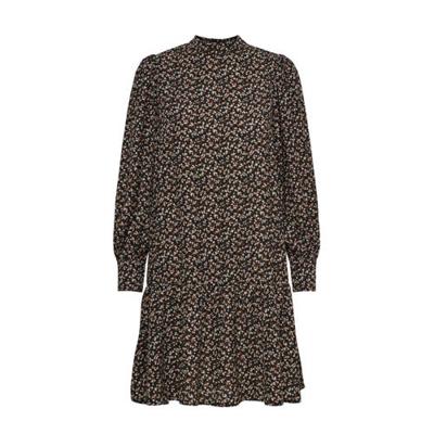ONLY jurk ONLPETRA met all over print zwart ONLY jurk ONLPETRA met all over print zwart
