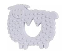 Manhattan Toy bijtring lammetje junior 16,5 x 12,7 cm siliconen - thumbnail