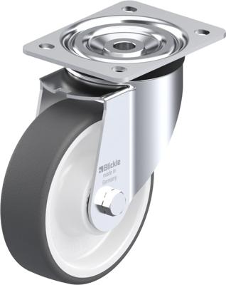 Blickle L-POTH 150K Zwenkwiel Wieldiameter: 150 mm Draagvermogen (max.): 400 kg 1 stuk(s)
