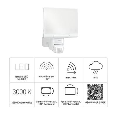Steinel Led schijnwerperXled Home 2 wit - 33088 - thumbnail