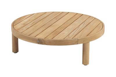 Finn salontafel teak 80 cm dia. H25 cm 4SO 4SO - 4so