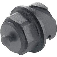Telegärtner 100022769 STX V1 stofkap voor stekkers variant 1 Beschermkap Zwart 1 stuk(s) - thumbnail