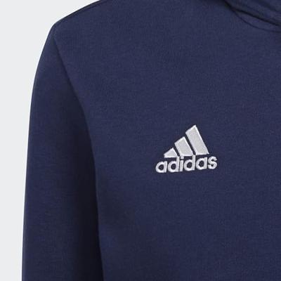adidas Entrada 22 Sweat Hoodie Kids Donkerblauw Wit