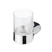 Geesa Wynk Glashouder met glas Chroom 914502-02 - thumbnail