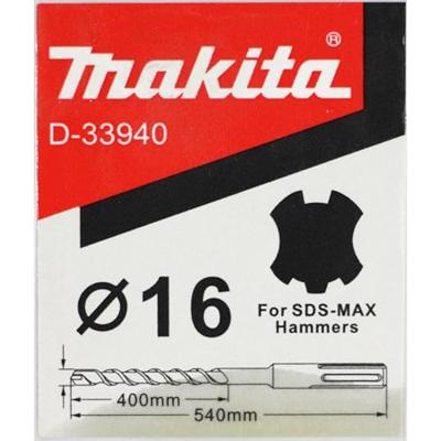 Makita Accessoires B2S: Betonboor 16X540mm - D-33940 D-33940 Makita Accessoires B2S: Betonboor 16X540mm - D-33940 D-33940