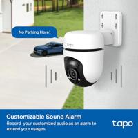 TP-Link Tapo C500 WLAN-beveiligingscamera voor buiten, 360° FHD 1080p met nachtzicht, bidirectionele audio, cloud-video-opname, werkt met Alexa - thumbnail