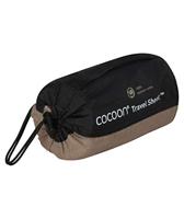Cocoon Travel Sheet 100% Egyptian Cotton Lakenzak Khaki - thumbnail