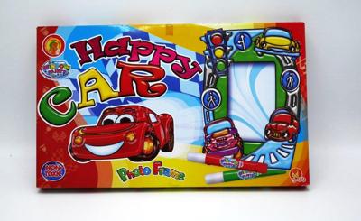 Van Der Doelen Window paint happy car