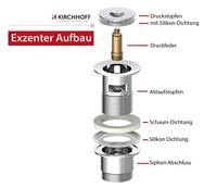 Kirchhoff DAV-2WK aftapkraan, chroom, 1 1/4" x 65 mm - 98807320 - thumbnail