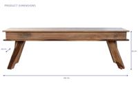 Hoofdtafel DKD Home Decor Hout 140 x 40 x 45 cm - thumbnail