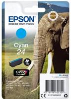 Epson C13T24224022 4.6ml 360pagina's Cyaan inktcartridge - thumbnail