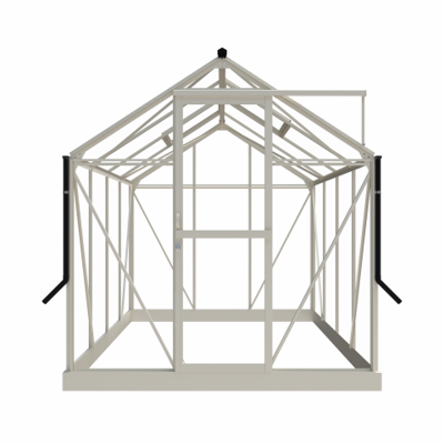 Tuinkas Mary II wit 3 mm veiligheidsglas Royal Well - Royal well Tuinkas Mary II wit 3 mm veiligheidsglas Royal Well - Royal well