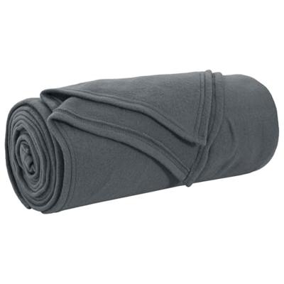 VidaXL Kleden 6 pcs donkergrijs 240 x 220 cm fleece