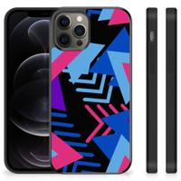 iPhone 12 Pro Max Grip Case Funky Triangle - thumbnail