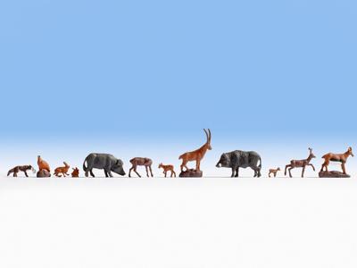 NOCH 15745 H0 Dieren figuren Geverfd, Staand