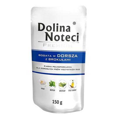 Dolina Noteci Premium rijk aan kabeljauw met broccoli - nat hondenvoer - 150g