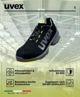 uvex 1 8544846 Lage veiligheidsschoenen ESD S2 Schoenmaat (EU): 46 Geel-zwart 1 paar - thumbnail