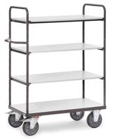 Fetra Hauptartikel 9201 Etagewagen ESD Staal Laadvermogen (max.): 400 kg Grijs - thumbnail