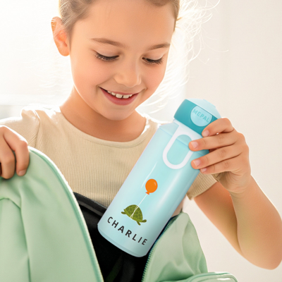 Mepal pop up drinkfles - Gepersonaliseerd - 400 ml - Cool Mint