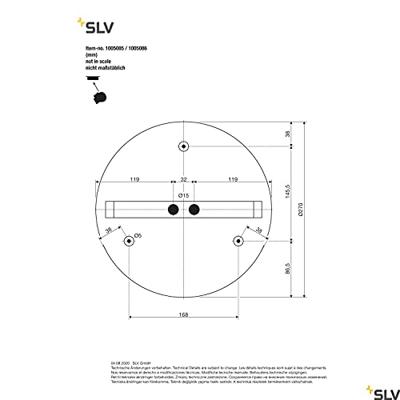 SLV PlafondlampSima Ø 30cm - 1005085