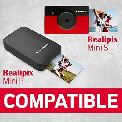 AgfaPhoto vulling voor fotoprinter Realipix Mini P, cartridge en 50 vel fotopapier