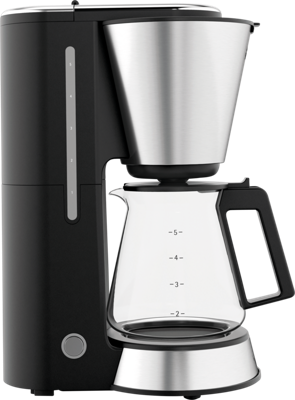WMF KITCHENminis Koffiezetapparaat met Glazen Kan 710W 0.6L Zwart/RVS