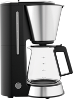 WMF KITCHENminis Koffiezetapparaat met Glazen Kan 710W 0.6L Zwart/RVS - thumbnail
