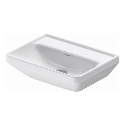 Duravit D-Neo Fonteinbak 45x33.5x13cm 1 kraangat rechthoek Keramiek Wit 0738450041 Duravit D-Neo Fonteinbak 45x33.5x13cm 1 kraangat rechthoek Keramiek Wit 0738450041