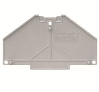 Weidmüller 1230080000 Scheidingswand Grijs 10 stuk(s) - thumbnail