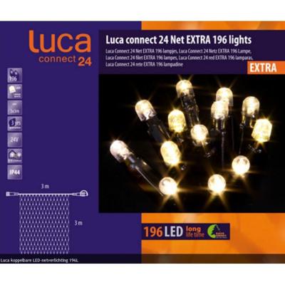 Enzo LUCA LED Net 3x3 meter 196 lamps W.Wit 5590170