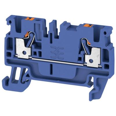 Weidmüller 2508000000 Doorgangsklem 5.1 mm Spanveer Donkerblauw 100 stuk(s) Piece