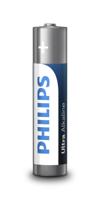 Philips Ultra LR03 AAA batterij (potlood) Alkaline 1.5 V 4 stuk(s) - thumbnail