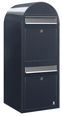 Bobi BrievenbusDuo 7016 i Donkergrijs - 01.01.05.55