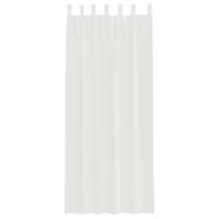 Gordijnen met lussen 2 st 140x260 cm wit - thumbnail