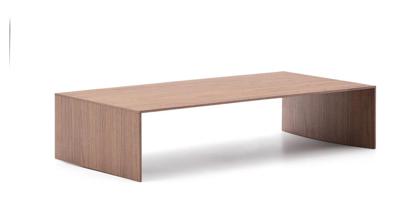 Kave Home Salontafel 'Litto' Walnoot, 140 x 70cm, kleur Bruin