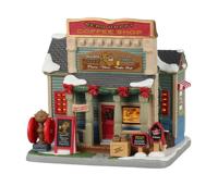 Bean Happy Coffee Shop battery operated Led Kerst LEMAX - Lemax - thumbnail