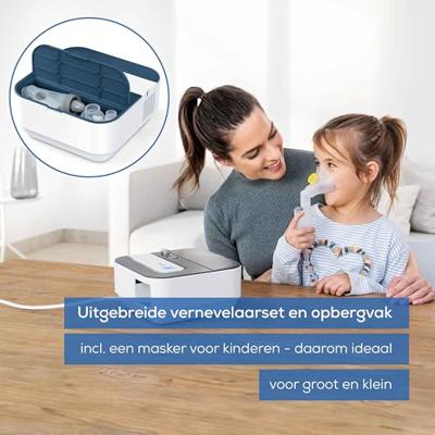 Beurer IH 28 Pro Inhalator Met neusstuk, Met neusdouche, Met mondstuk, Met inhalatiemasker Beurer IH 28 Pro Inhalator Met neusstuk, Met neusdouche, Met mondstuk, Met inhalatiemasker