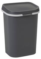 Curver mistral flat afvalbak 25l antraciet - thumbnail