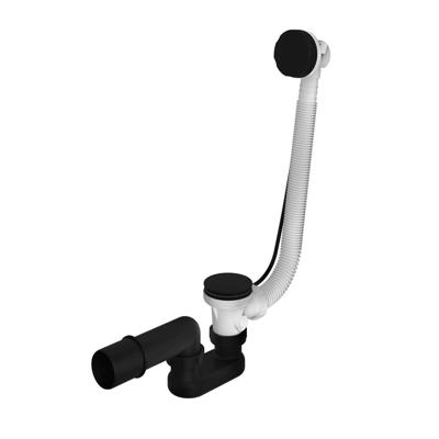 Badoverloop Hotbath Cobber Combinatie Verlengd Mat Zwart