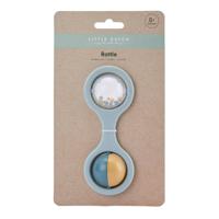 Little Dutch bal rammelaar blauw - thumbnail